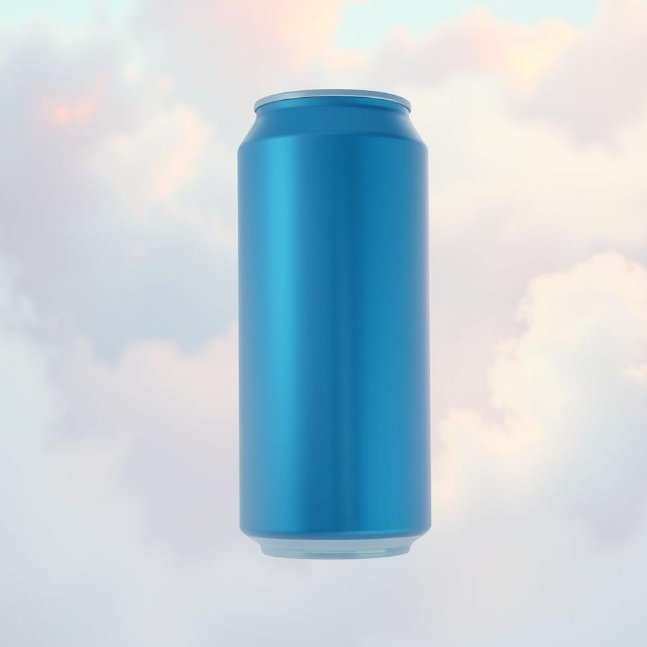 Dream : Blue can in a dream