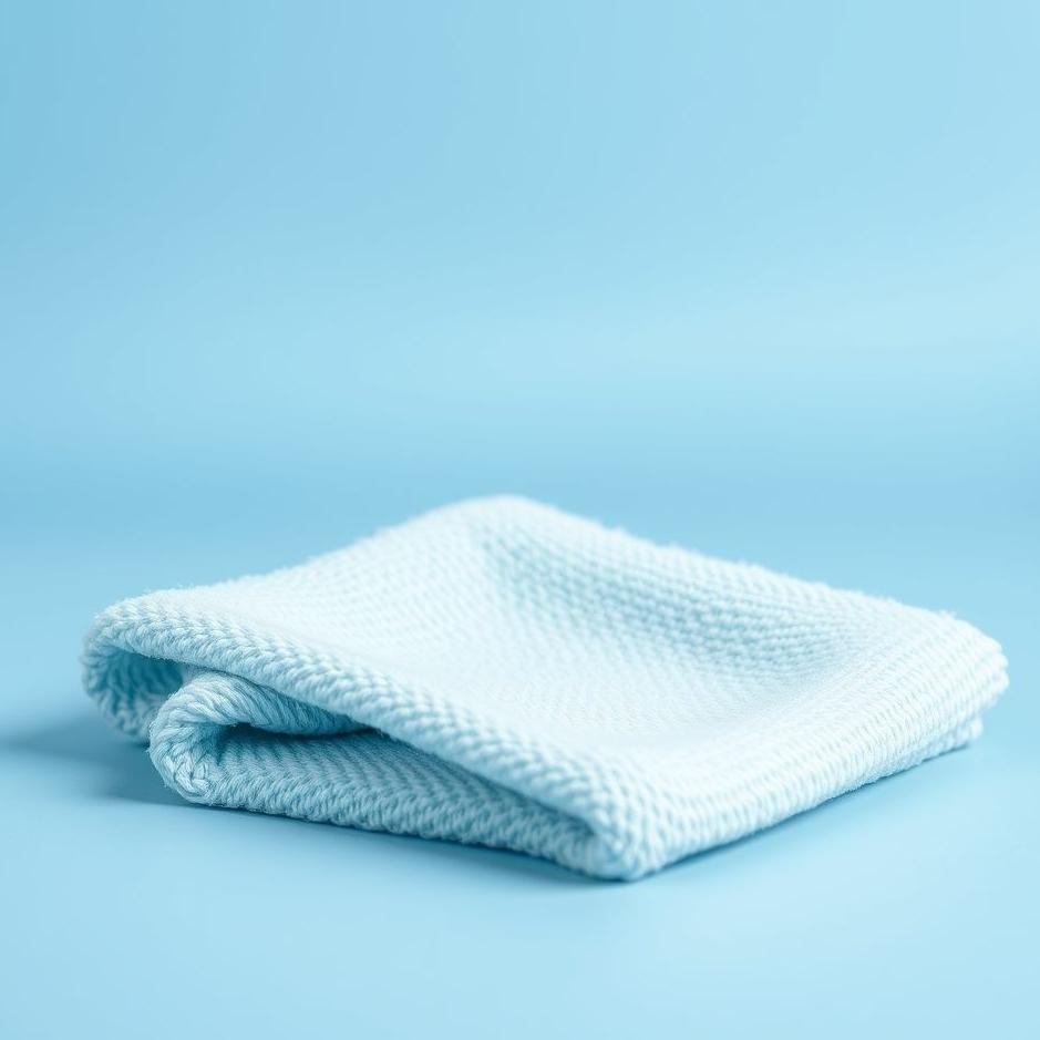 Dream : Blue cleaning cloth in a dream