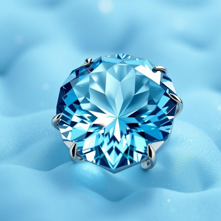 Dream : Blue colored jewel in a dream