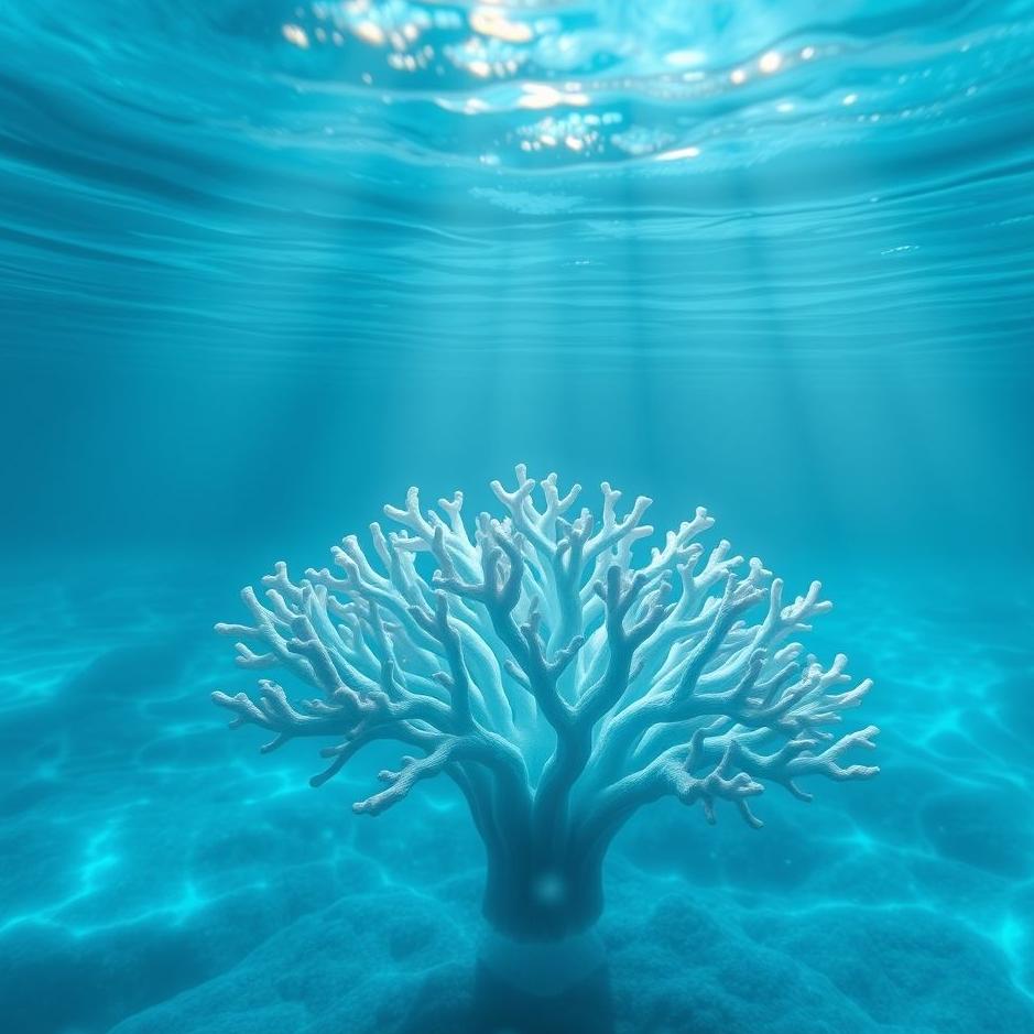 Dream : Blue coral in a dream