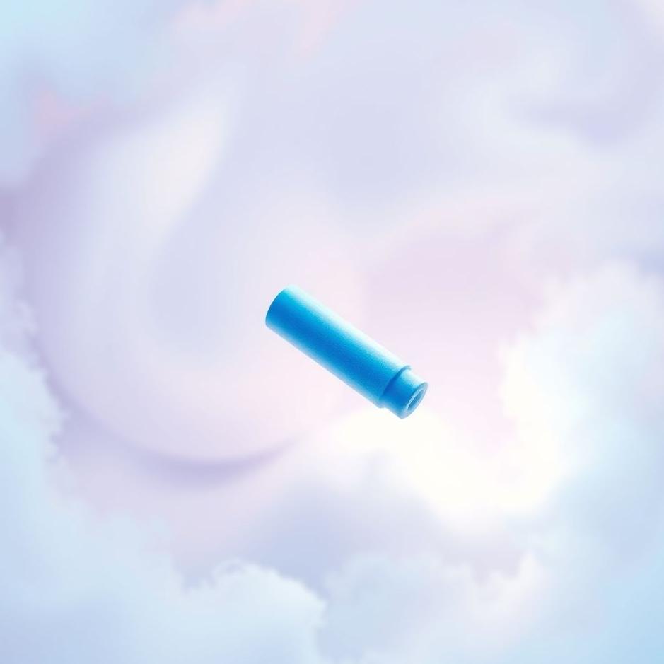 Dream : Blue crayon in a dream