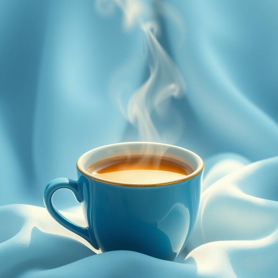 Dream : Blue cup in a dream