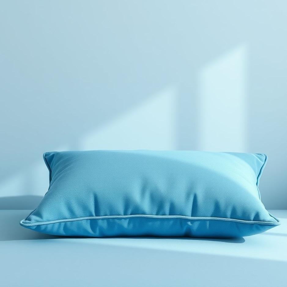Dream : Blue cushion in a dream