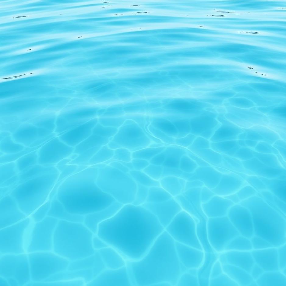 Dream : Blue-dyed water in a dream