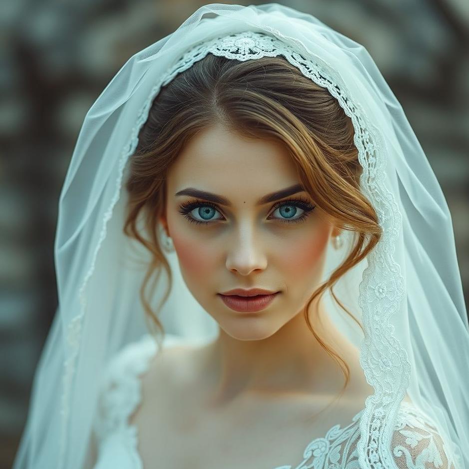 Dream : Blue-eyed bride in a dream