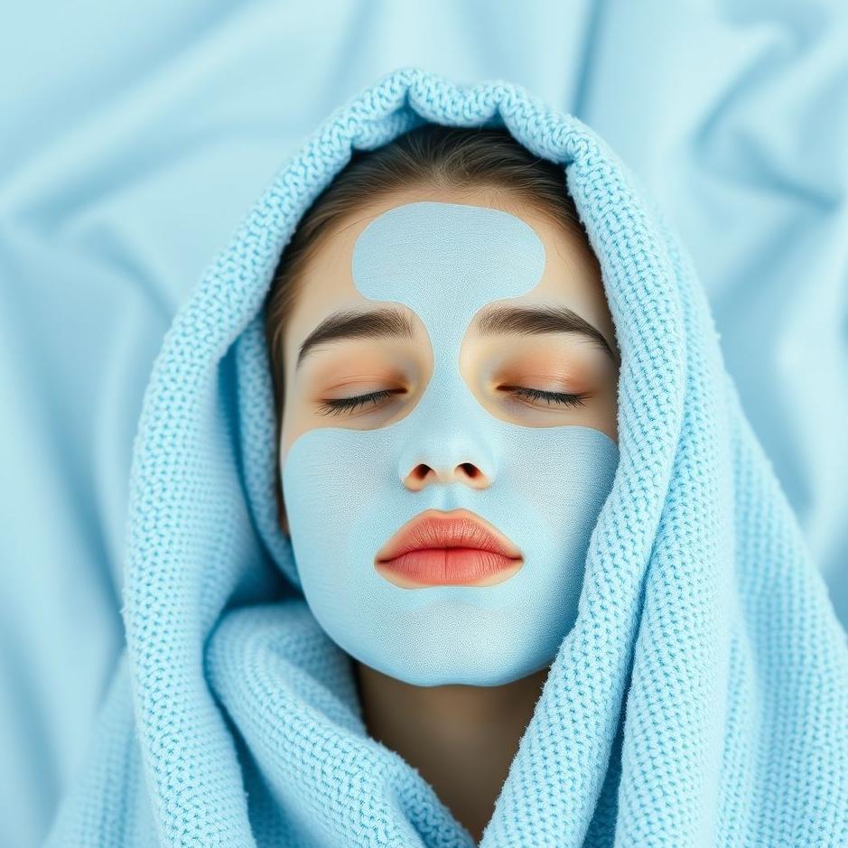 Dream : Blue face towel in a dream