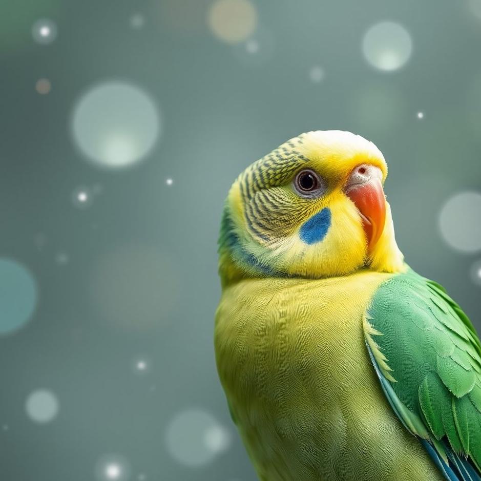 Dream : Blue-green budgie in a dream