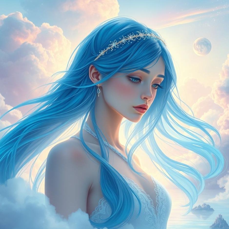 Dream : Blue hair band in a dream