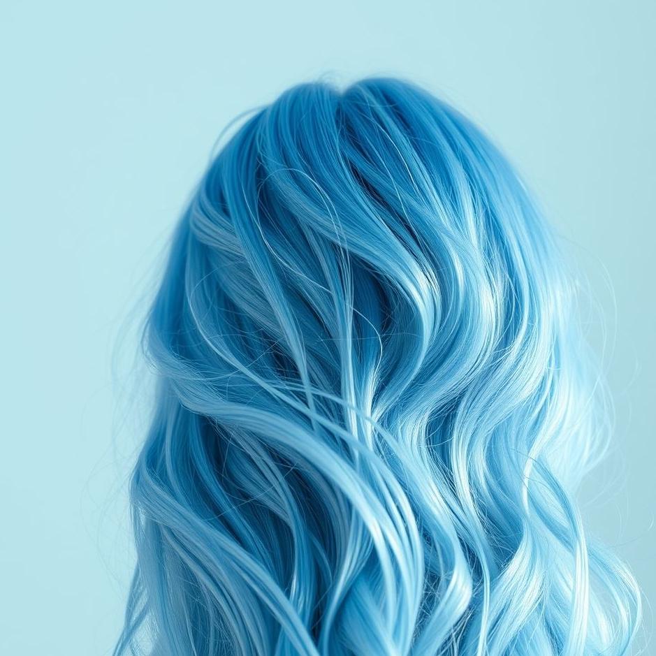 Dream : Blue hair clip in a dream