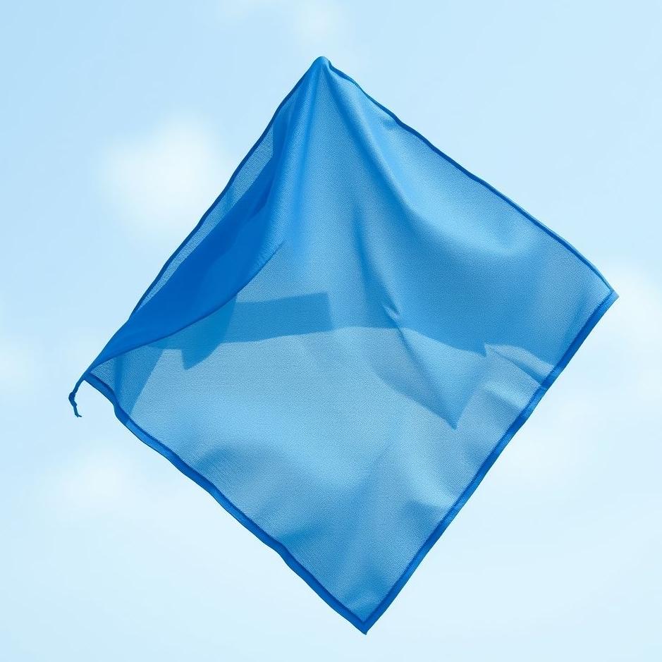 Dream : Blue handkerchief in a dream