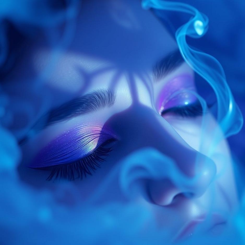 Dream : Blue kohl in a dream