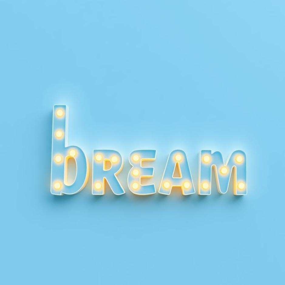 Dream : Blue letter in a dream