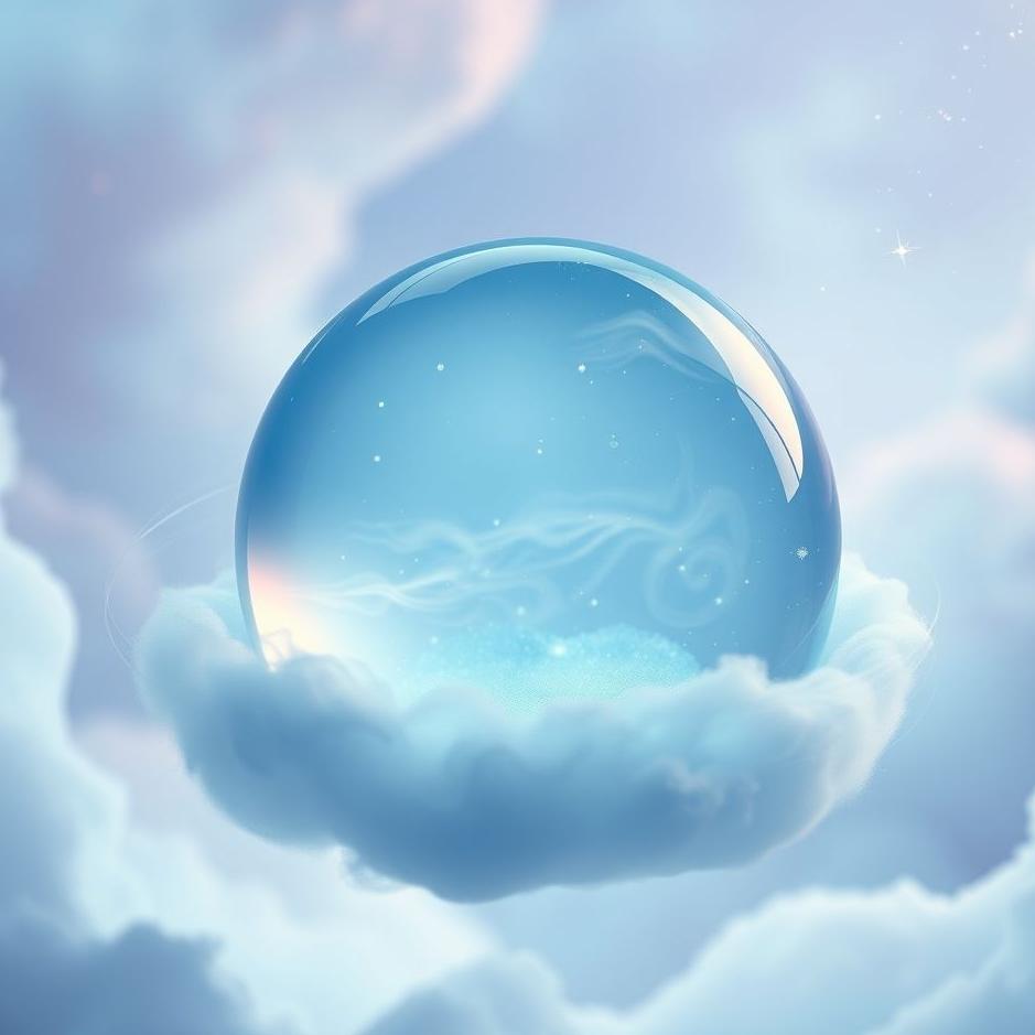 Dream : Blue marble in a dream
