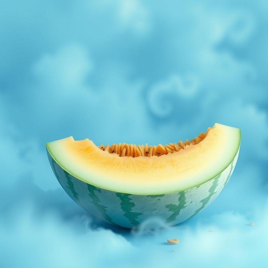 Dream : Blue melon in a dream