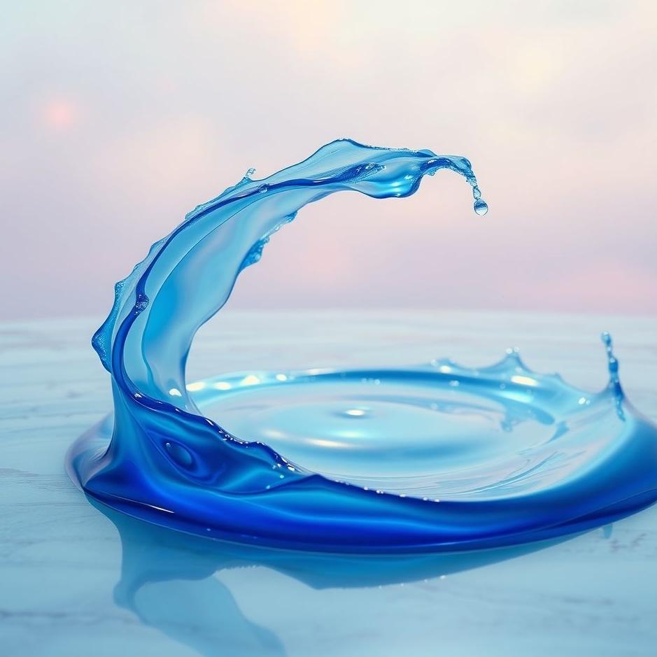 Dream : Blue oil in a dream