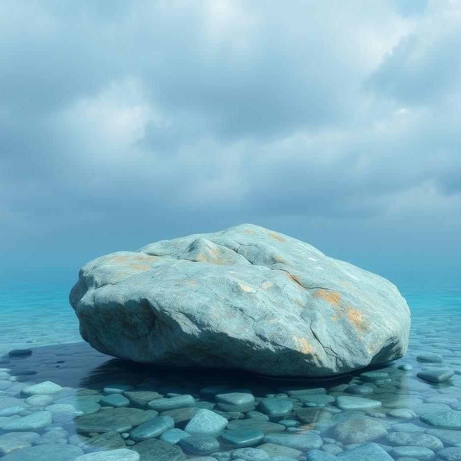 Dream : Blue okey stone in a dream