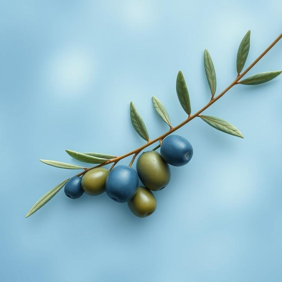 Dream : Blue olives in a dream