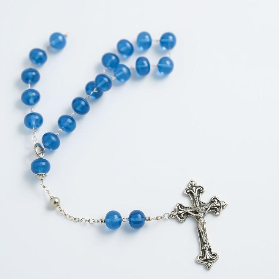 Dream : Blue rosary bead in a dream