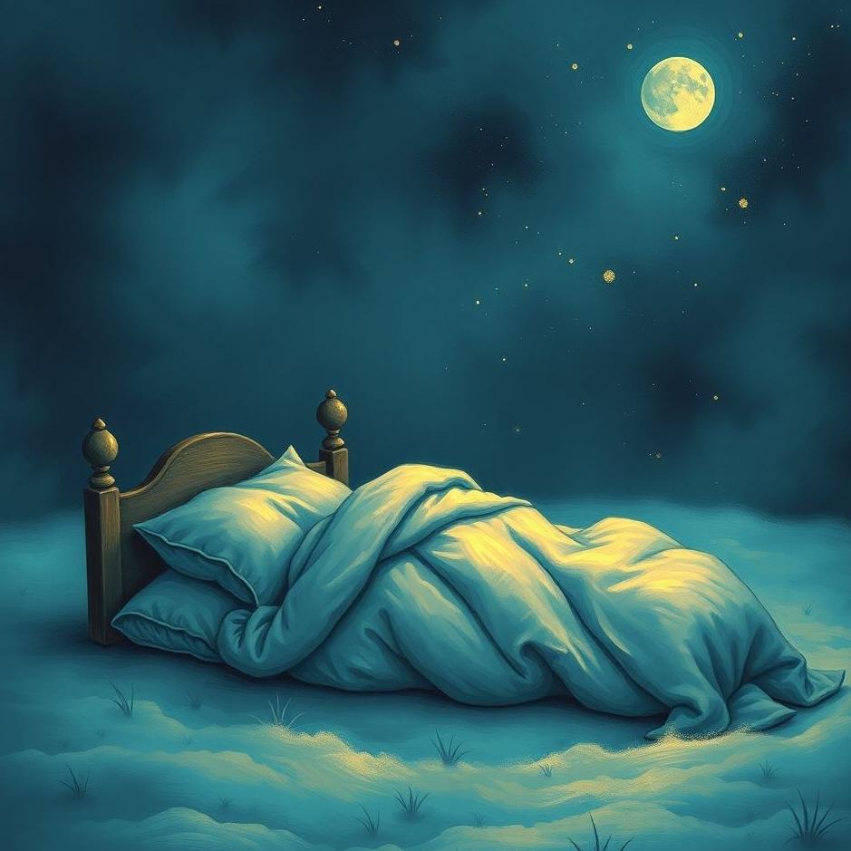 Dream : Blue sack in a dream