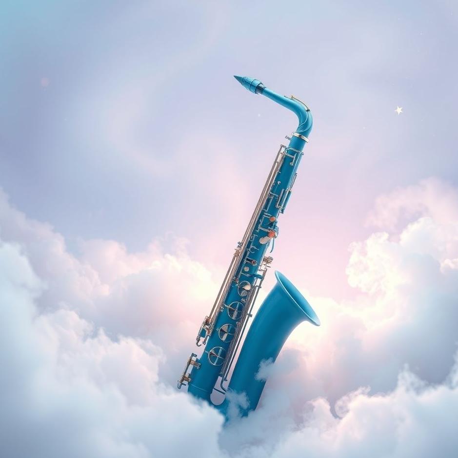 Dream : Blue saxe in a dream