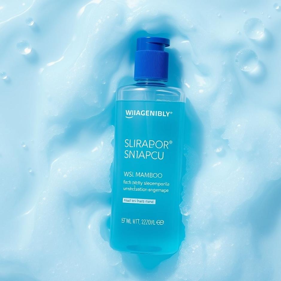 Dream : Blue shampoo in a dream