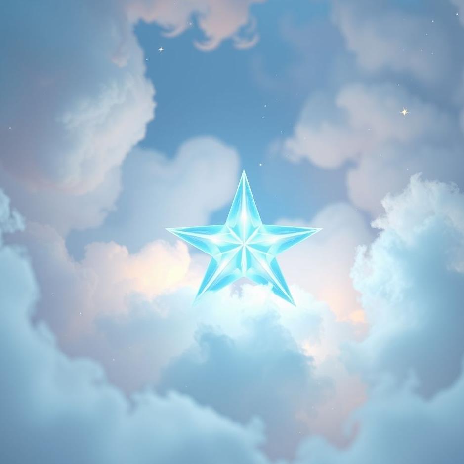 Dream : Blue star in a dream
