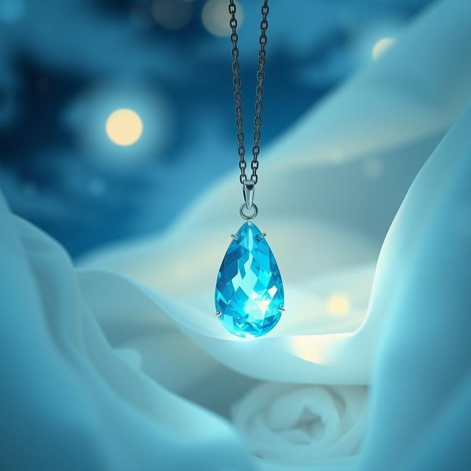 Dream : Blue stone necklace in a dream
