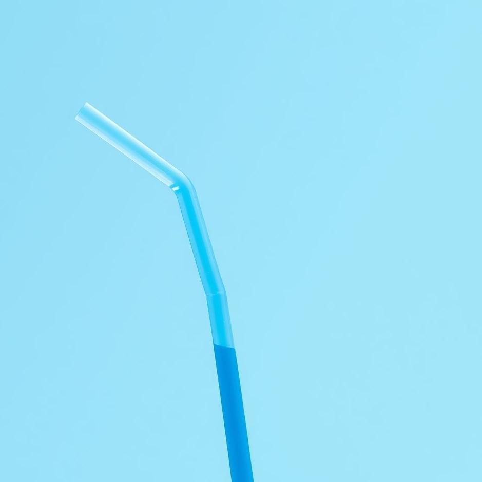 Dream : Blue straw in a dream