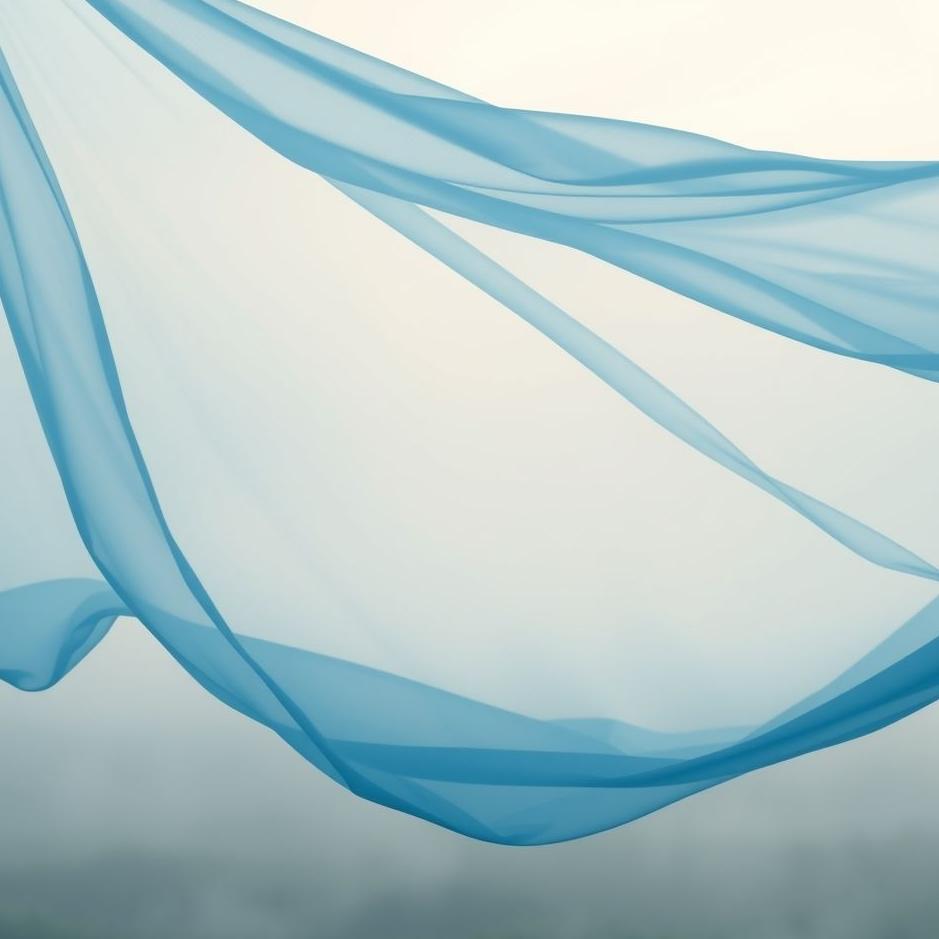 Dream : Blue tarpaulin in a dream