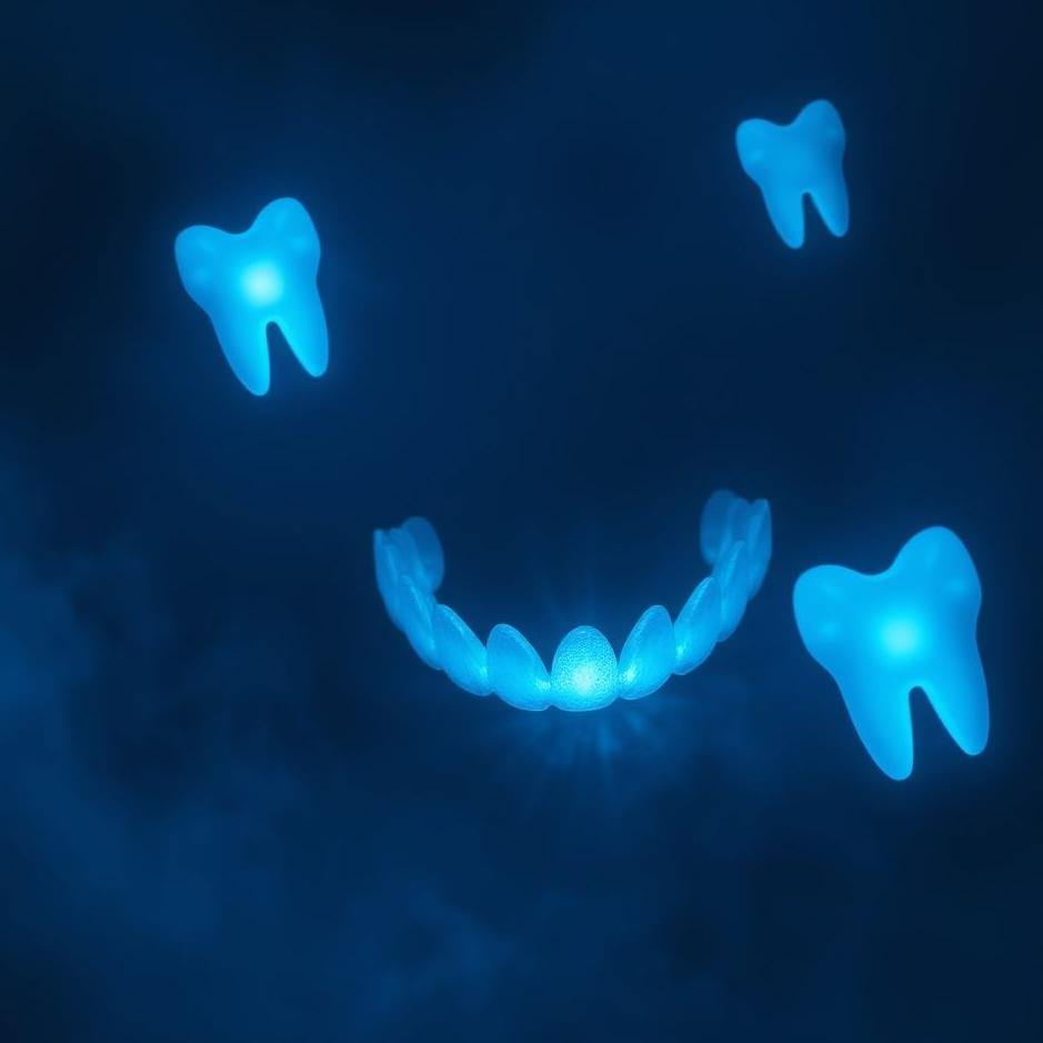 Dream : Blue teeth in a dream