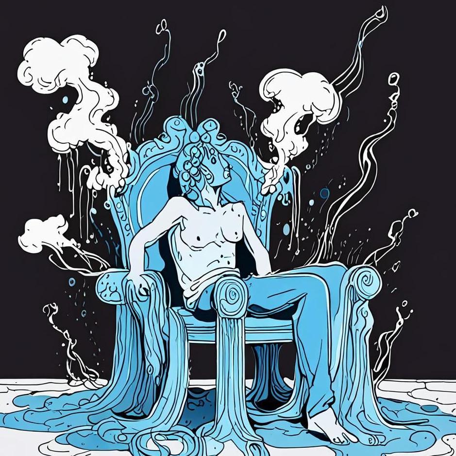 Dream : Blue vomiting in a dream