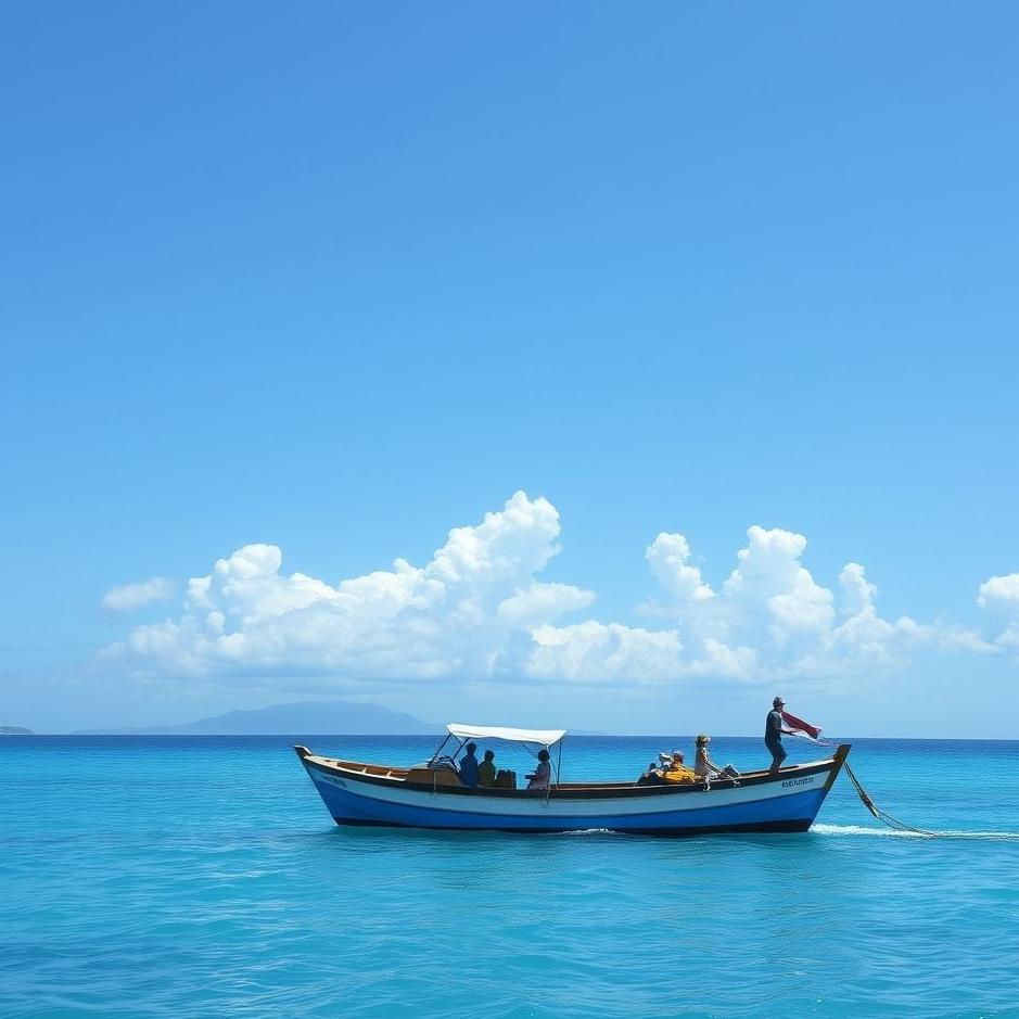 Dream : Blue voyage in a dream