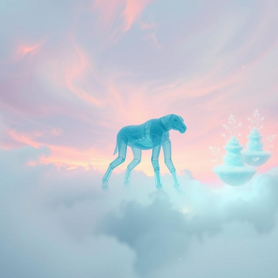 Dream : Blue walker in a dream