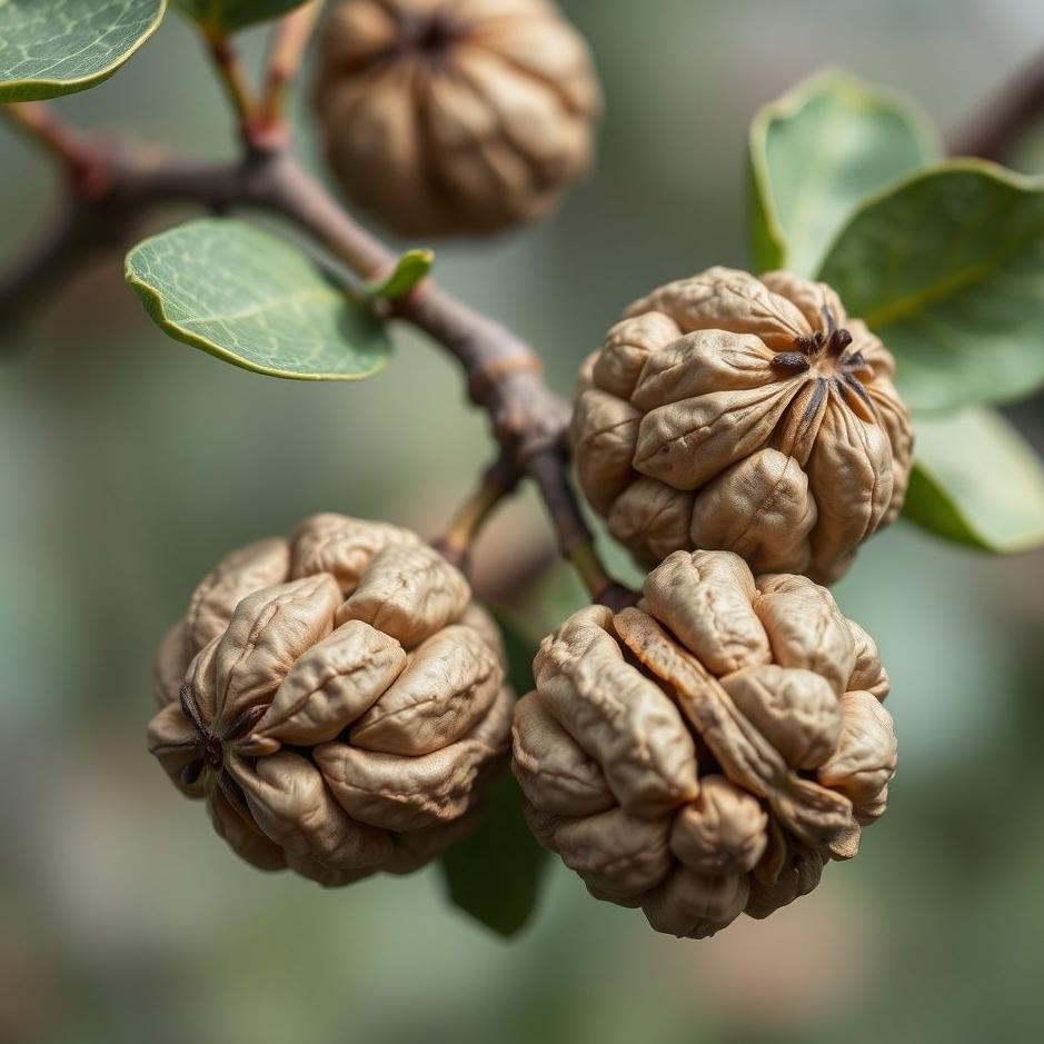 Dream : Blue walnuts in a dream