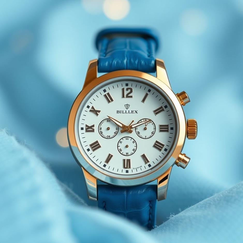 Dream : Blue wristwatch as a gift in a dream