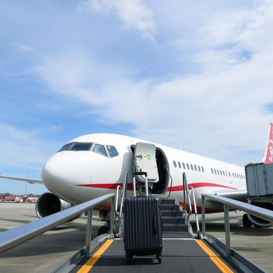 Dream Dictionary : Boarding a plane with a suitcase 