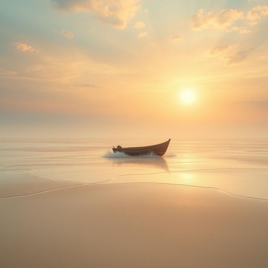 Dream : Boat going on land in a dream