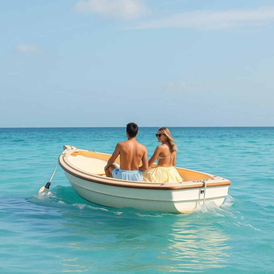 Dream : Boating in the sea with your lover in a dream