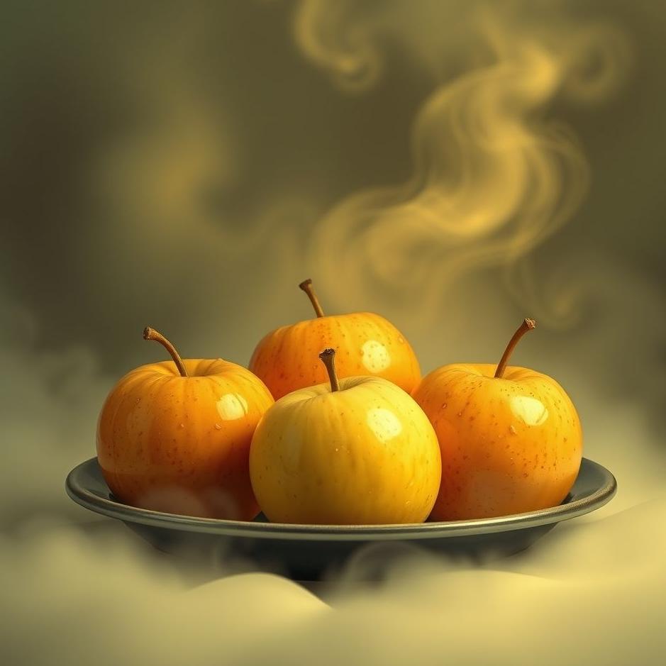 Dream : Boiled apples in a dream