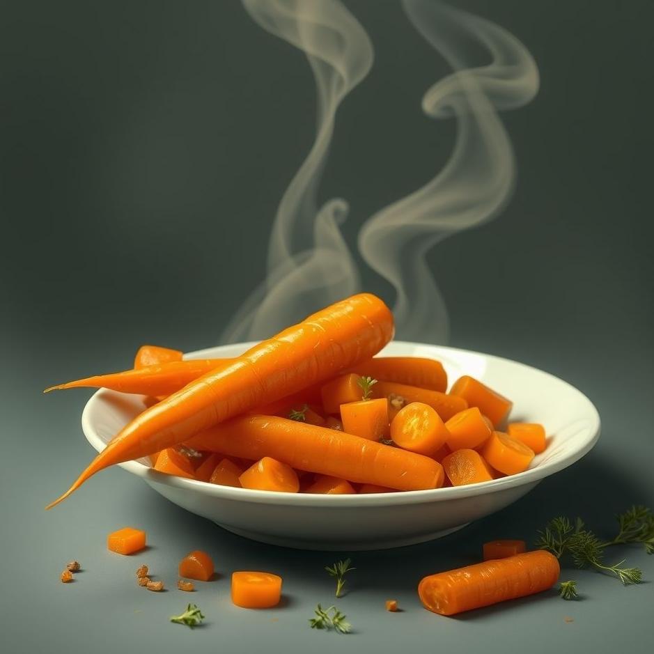 Dream : Boiled carrots in a dream