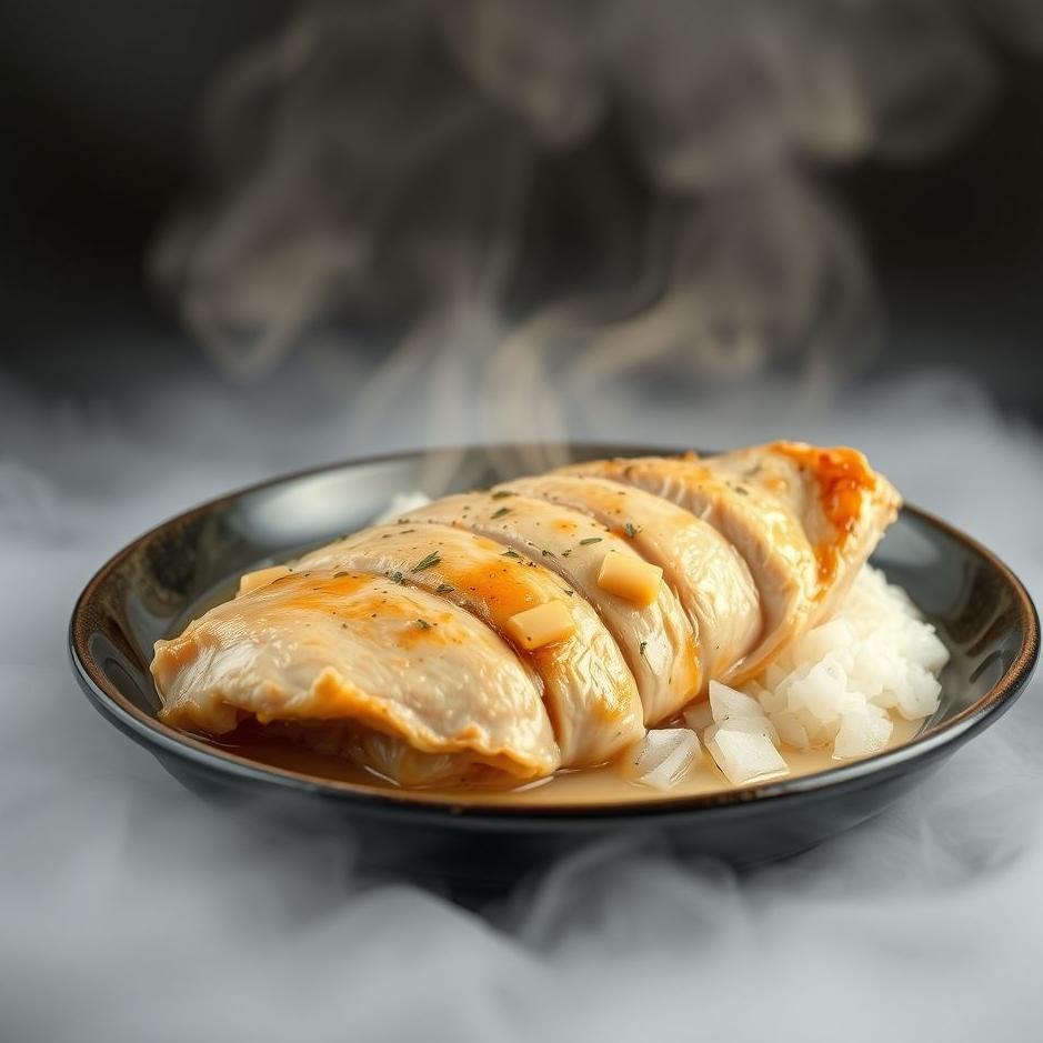 Dream : Boiled chicken breast in a dream