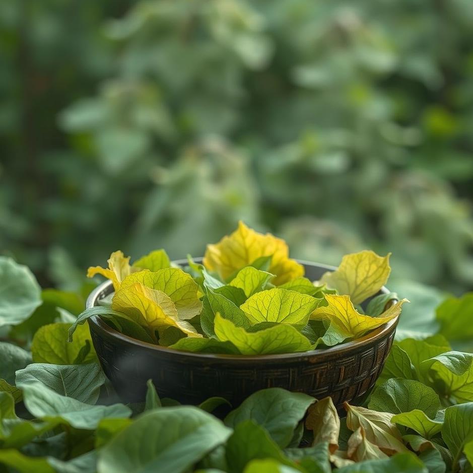 Dream : Boiled leaves in a dream