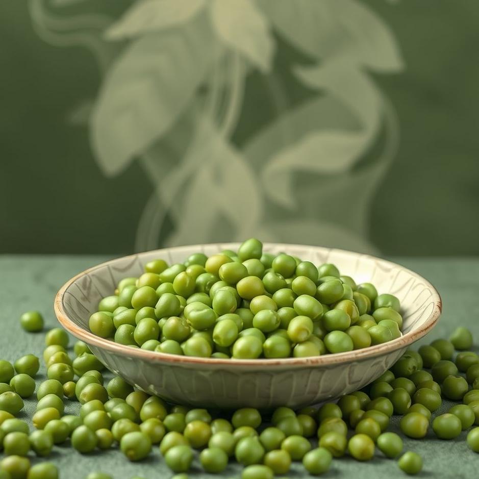 Dream : Boiled peas in a dream