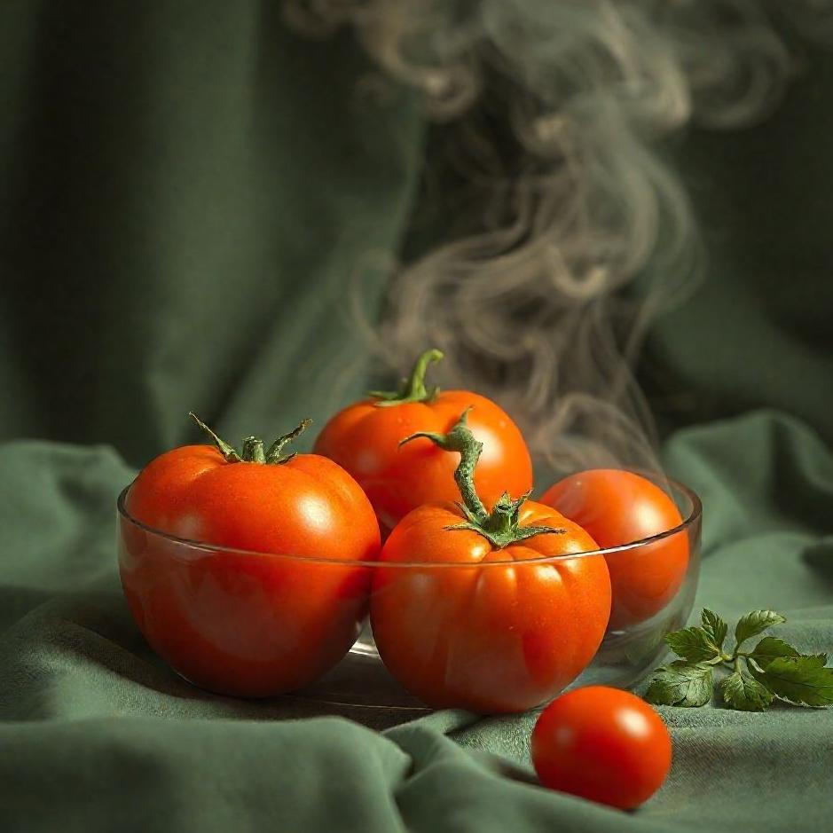 Dream : Boiled tomatoes in a dream