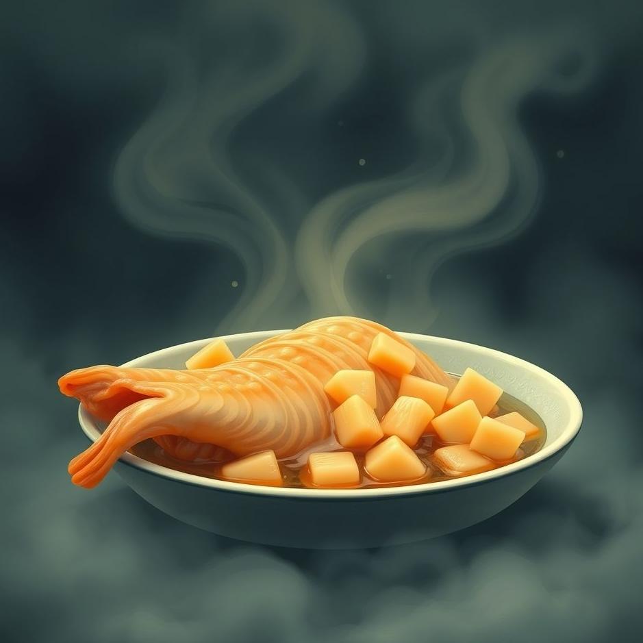 Dream : Boiled tripe in a dream