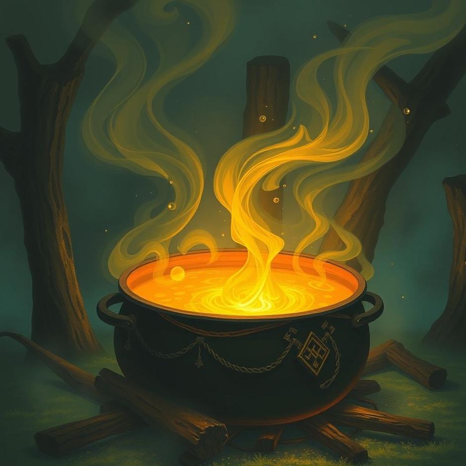 Dream : Boiling a cauldron in a dream