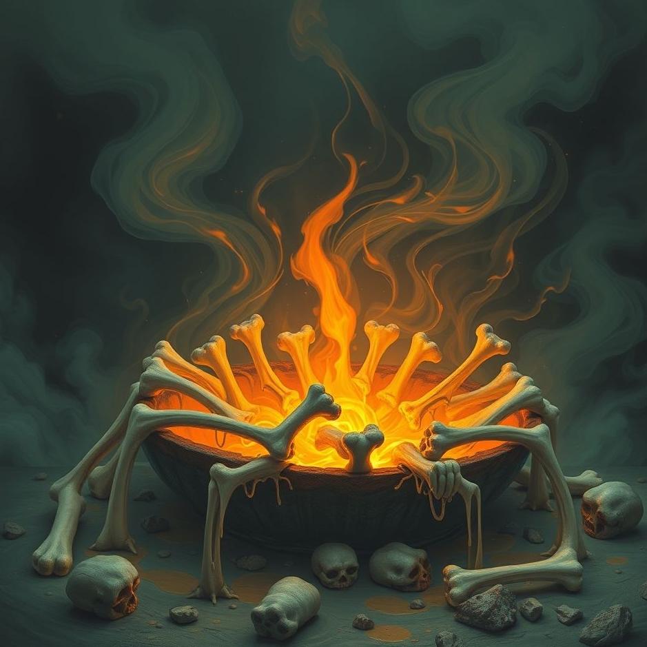 Dream : Boiling bones in a dream