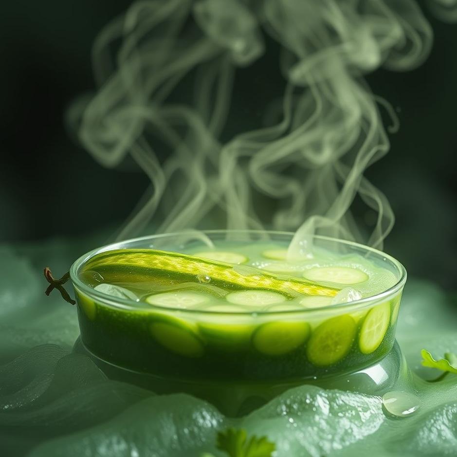 Dream : Boiling cucumber in a dream