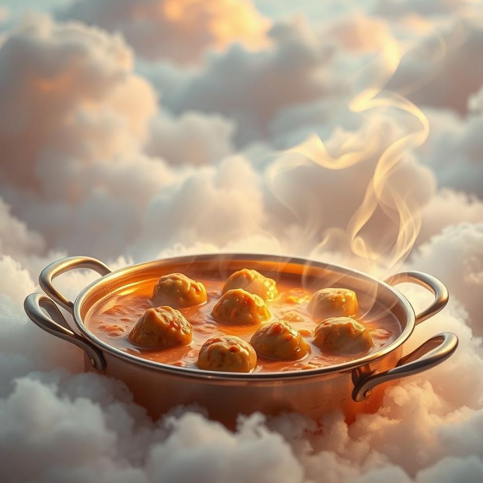 Dream : Boiling meatballs in a dream