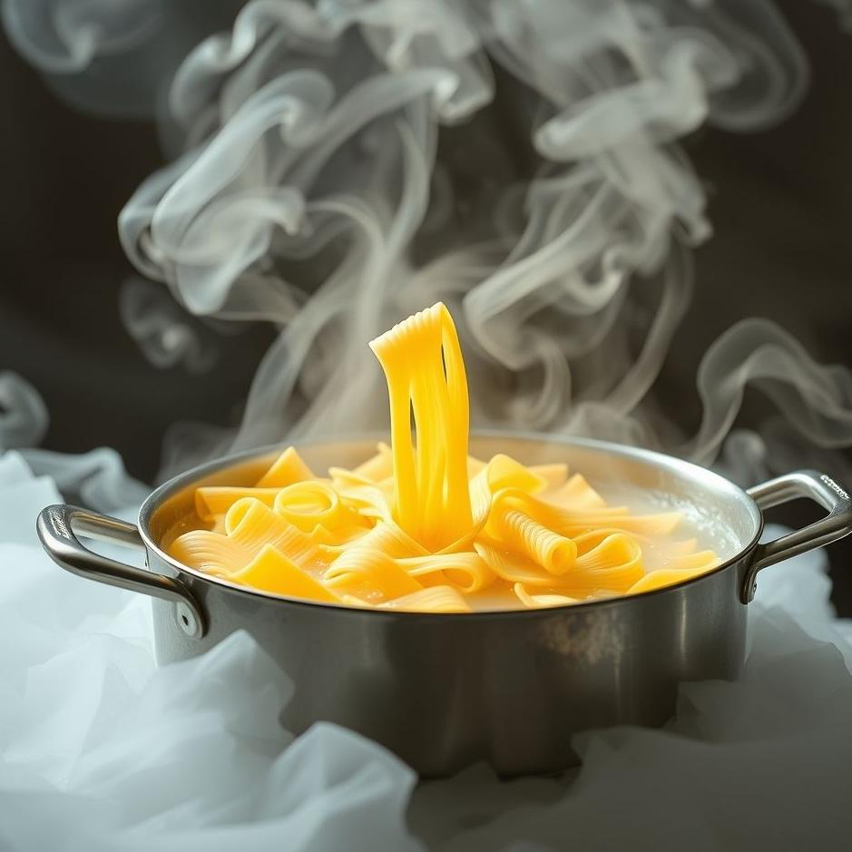 Dream : Boiling pasta in a dream